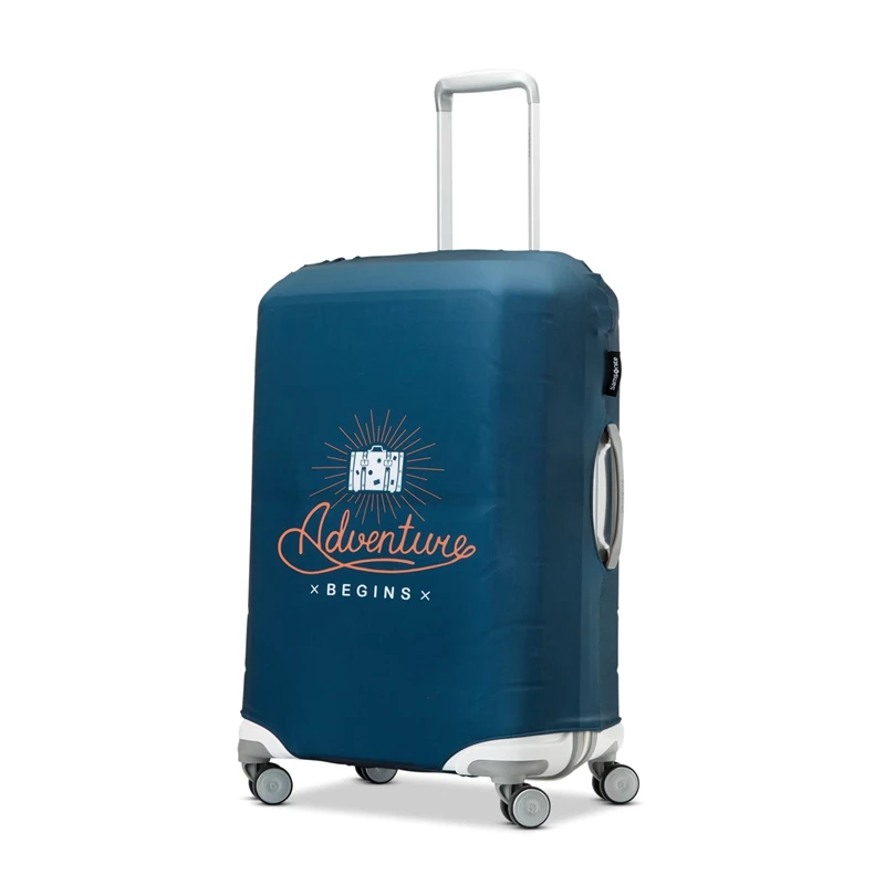 Adventure Begins Samsonite Printed Luggage Cover M Luggage Accessories | 674195-PLS