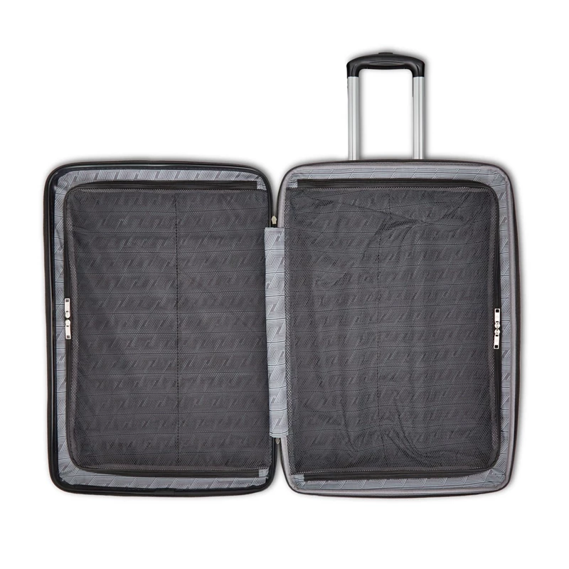 Aluminum Silver Samsonite Alliance SE Large Spinner Checked Luggage | 915802-WZS