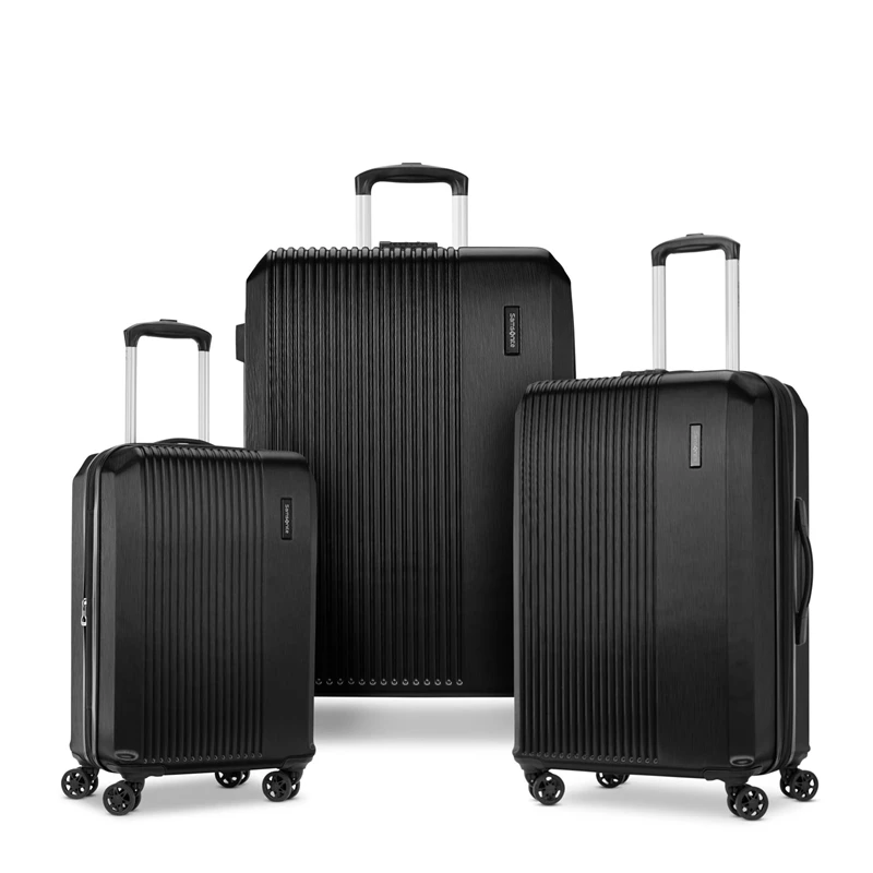 Bass Black Samsonite Alliance SE 3 Piece Set Luggage Sets | 081473-HPD