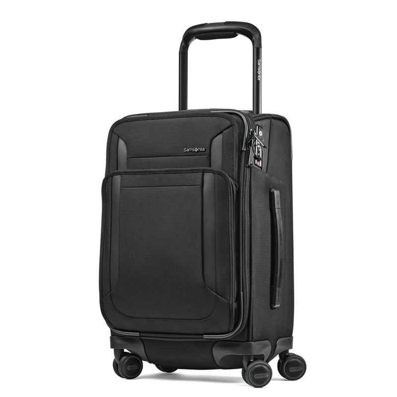 Black Samsonite Armage II 22 x 14 x 9 Carry-On Spinner Softside Luggage | 308615-VZO