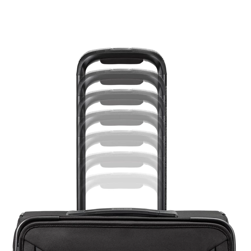 Black Samsonite Armage II Carry-On Spinner Softside Luggage | 378062-BSR