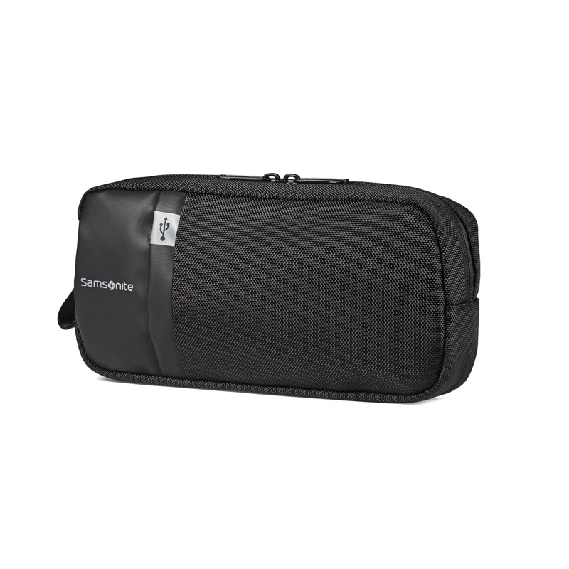 Black Samsonite Armage II Carry-On Spinner Softside Luggage | 378062-BSR