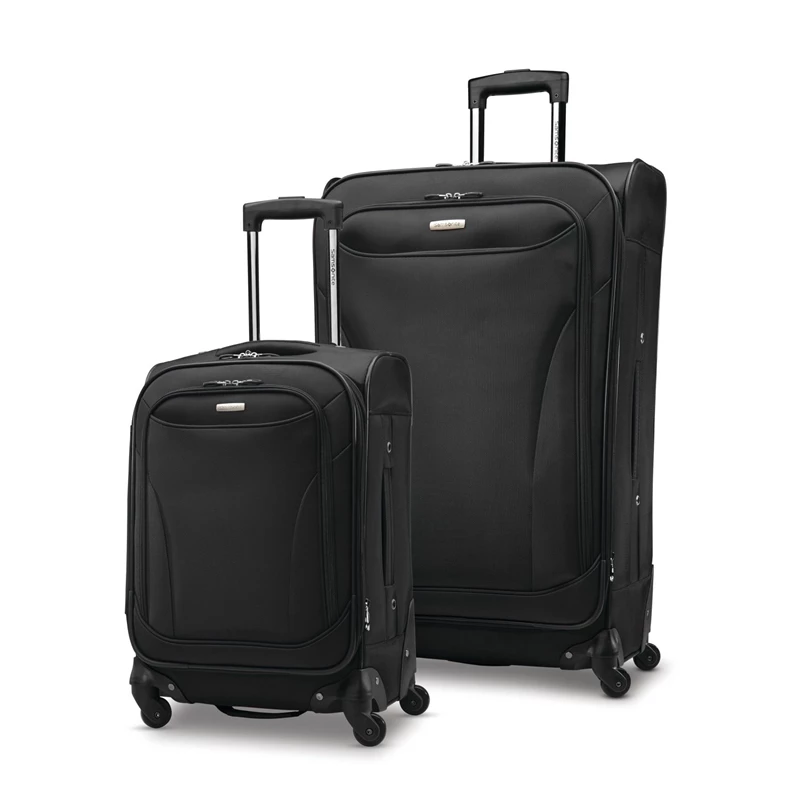 Black Samsonite Bartlett 2 Piece Set Softside Luggage | 203786-JDV