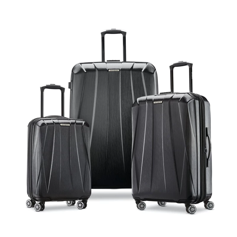 Black Samsonite Centric 2 3 Piece Set Luggage Sets | 615407-VZE