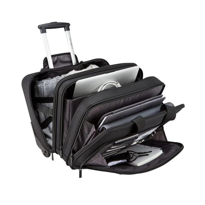 Black Samsonite Classic Business 2.0 Wheeled Business Case Wheeled Briefcases | 639872-SIK