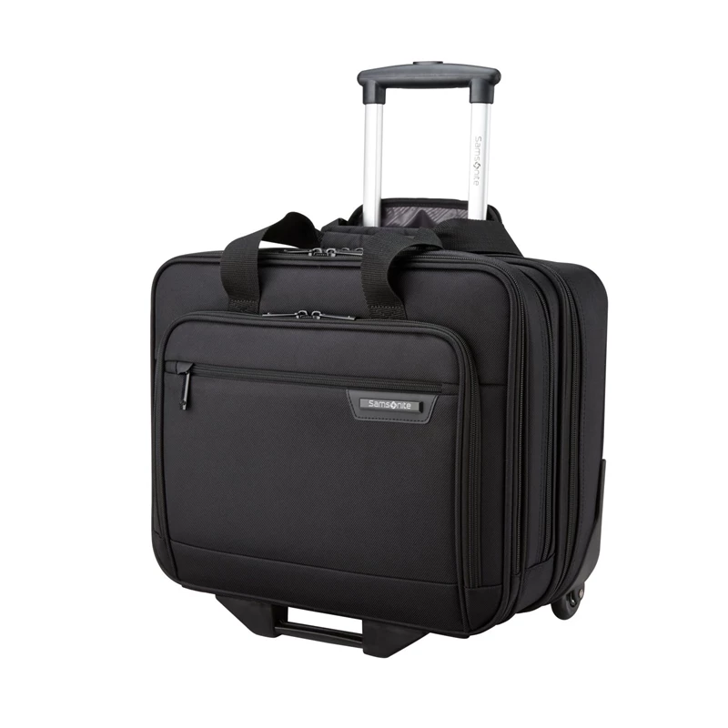 Black Samsonite Classic Business 2.0 Wheeled Business Case Wheeled Briefcases | 639872-SIK