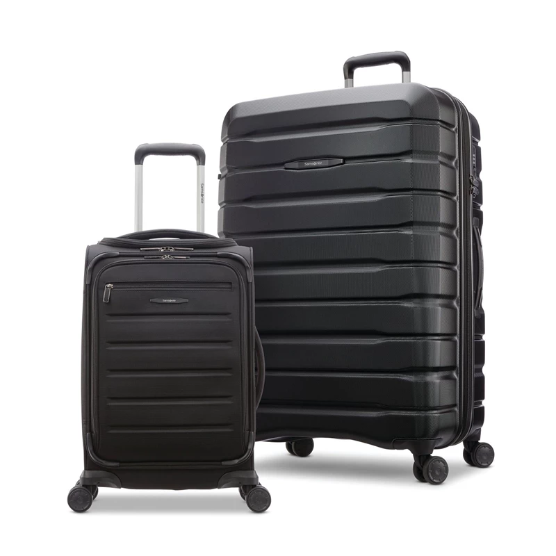 Black Samsonite Equilibrium 2 Piece Set Luggage Sets | 046972-TYS