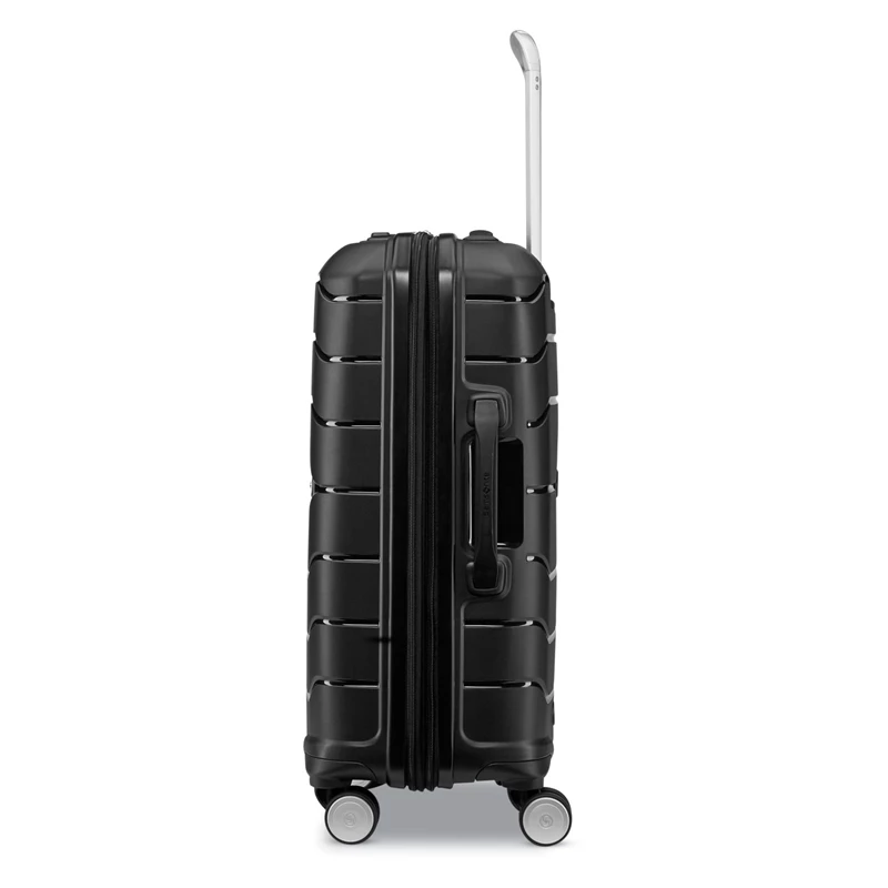 Black Samsonite Freeform Carry-On Spinner Hardside Luggage | 257831-EBO