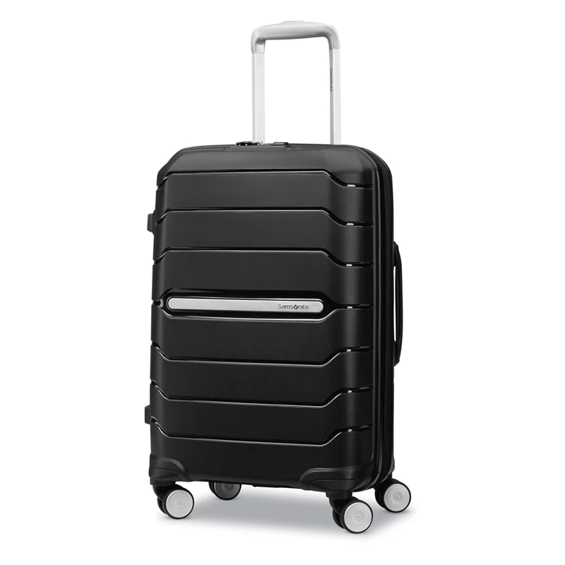 Black Samsonite Freeform Carry-On Spinner Hardside Luggage | 257831-EBO