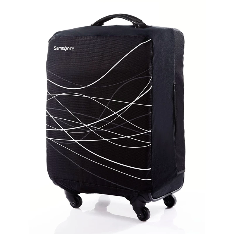 Black Samsonite Large Foldable Luggage Cover Luggage Accessories | 257043-URH