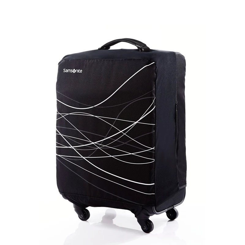 Black Samsonite Medium Foldable Luggage Cover Luggage Accessories | 975082-WXZ