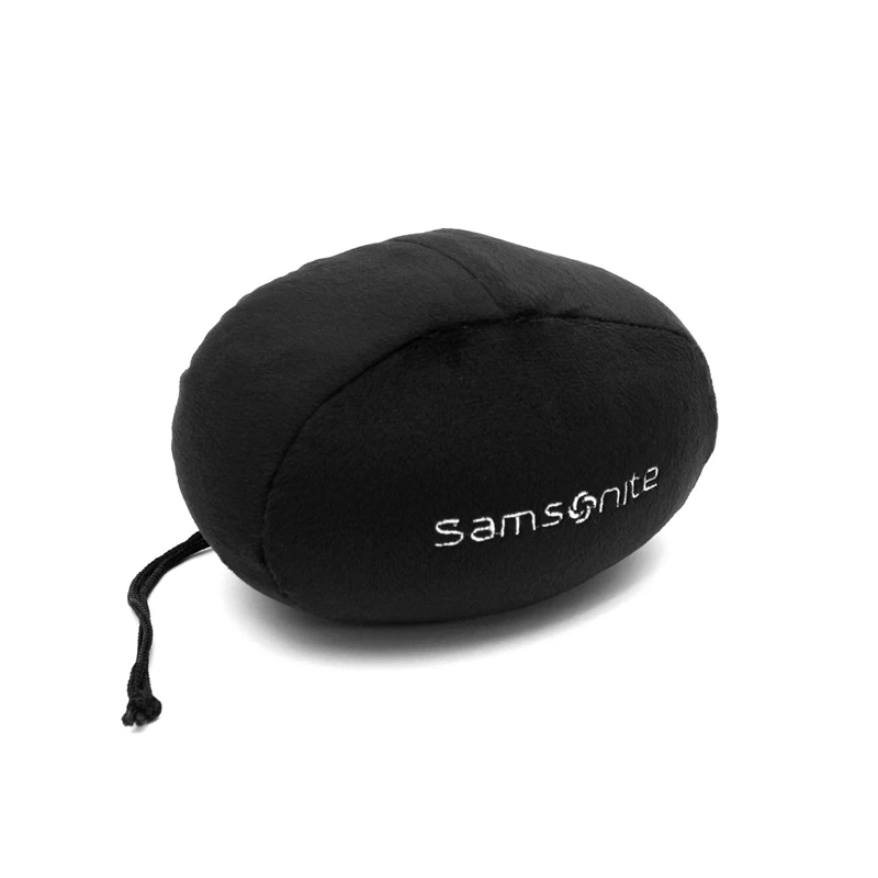 Black Samsonite Memory Foam Pillow w/Pouch Travel Comfort | 109325-KBU