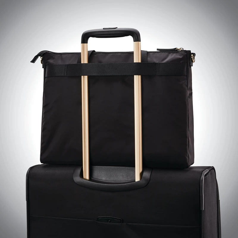 Black Samsonite Mobile Solution Convertible Slim Brief Business Bags | 169342-AGK