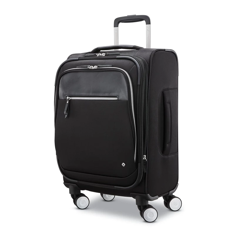 Black Samsonite Mobile Solution Everyday Carry-On Spinner Carry On Luggage | 508712-TYX