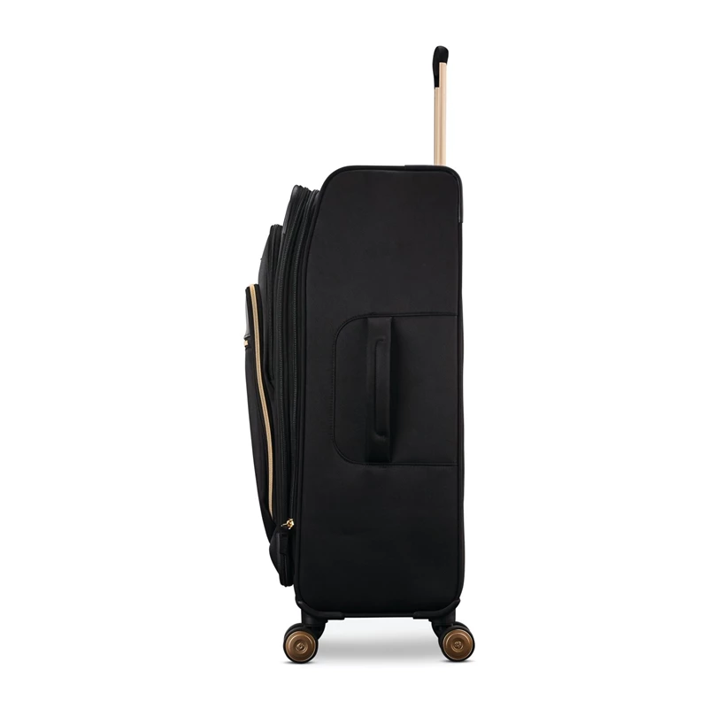 Black Samsonite Mobile Solution Large Expandable Spinner Checked Luggage | 107398-CJN