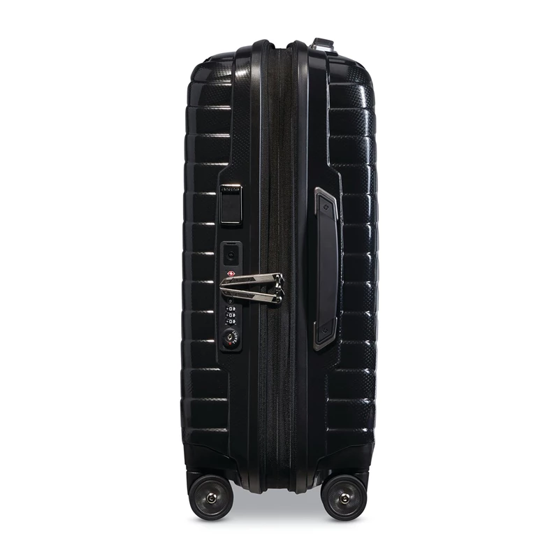 Black Samsonite Proxis 22 x 14 x 9 Carry-On Spinner Carry On Luggage | 902814-YCS