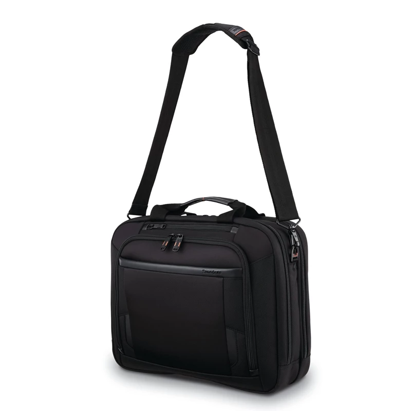 Black Samsonite Samsonite Pro Double Compartment Brief Laptop Bags & Briefcases | 061358-UEI