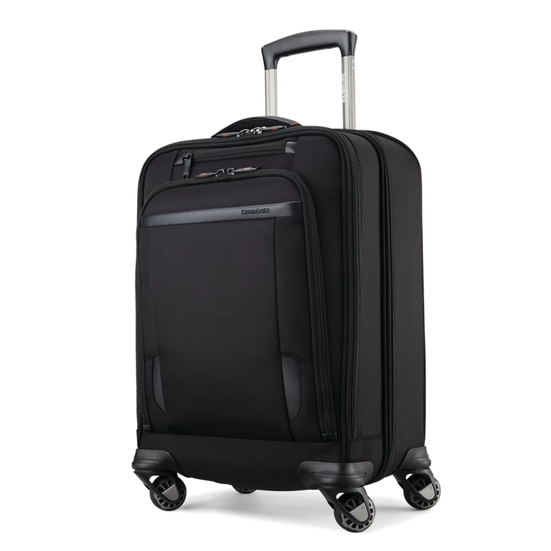 Black Samsonite Samsonite Pro Vertical Spinner Mobile Office Wheeled Briefcases | 972638-MAD