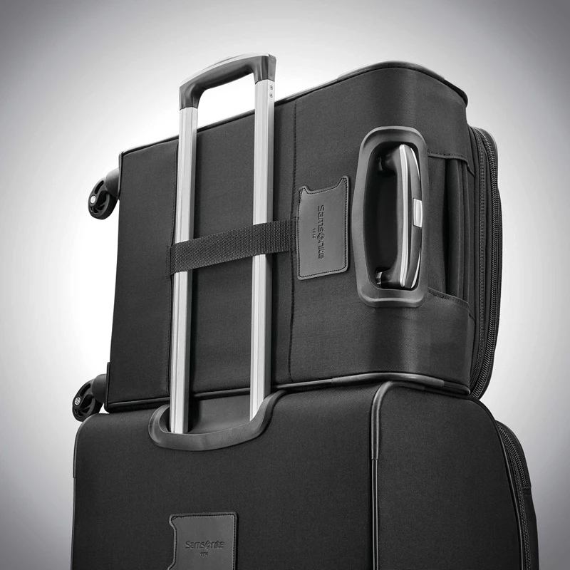 Black Samsonite StackIt™ Plus 2 Piece Set Softside Luggage | 512970-PMG