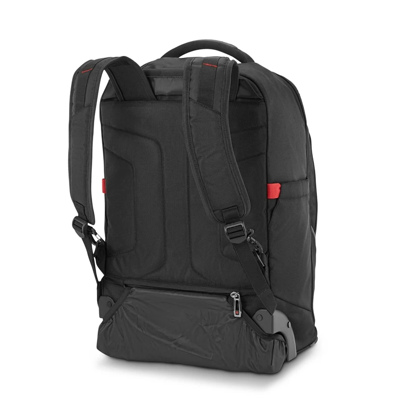 Black Samsonite Tectonic Nutech Wheeled Backpack Laptop Backpacks | 620391-IAR