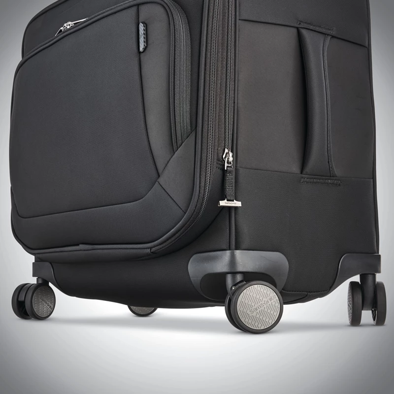 Black Samsonite Theorym Medium Glider Softside Luggage | 542901-RMZ