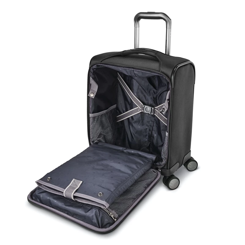 Black Samsonite Theorym Underseater Spinner Spinner Luggage | 720384-BSF