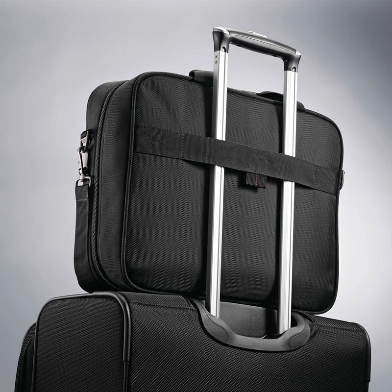 Black Samsonite Xenon 3.0 Techlocker Briefcase Laptop Bags & Briefcases | 657032-FAP