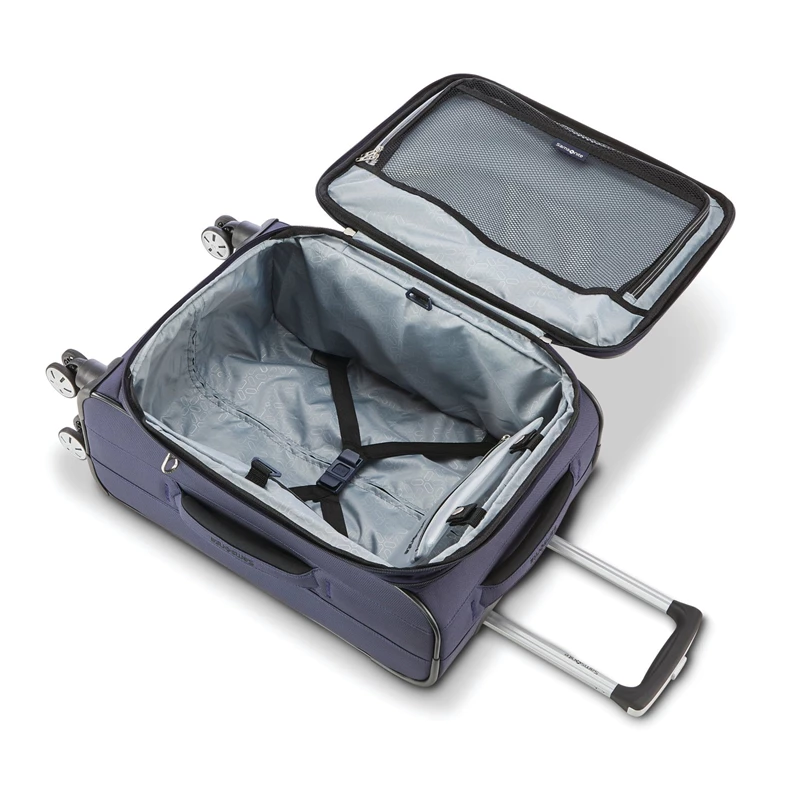 Blue Depth Samsonite Atrium Carry-On Spinner Softside Luggage | 097538-VEP