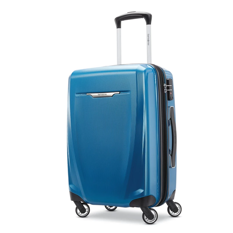 Blue/Navy Samsonite Winfield 3 DLX 3 Piece Set Luggage Sets | 297130-TQF