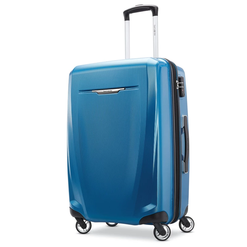 Blue/Navy Samsonite Winfield 3 DLX 3 Piece Set Luggage Sets | 297130-TQF