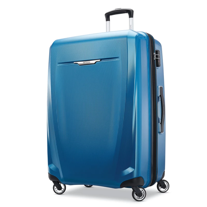 Blue/Navy Samsonite Winfield 3 DLX 3 Piece Set Luggage Sets | 297130-TQF