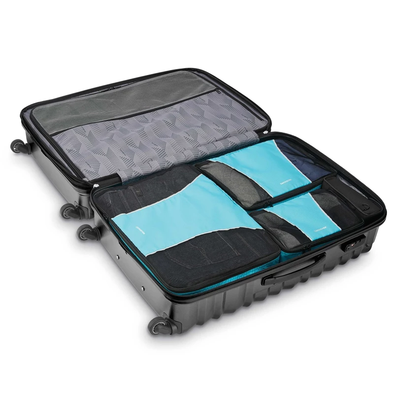 Blue Samsonite 3 Piece Packing Cube Set Packing Organization | 673584-VDZ