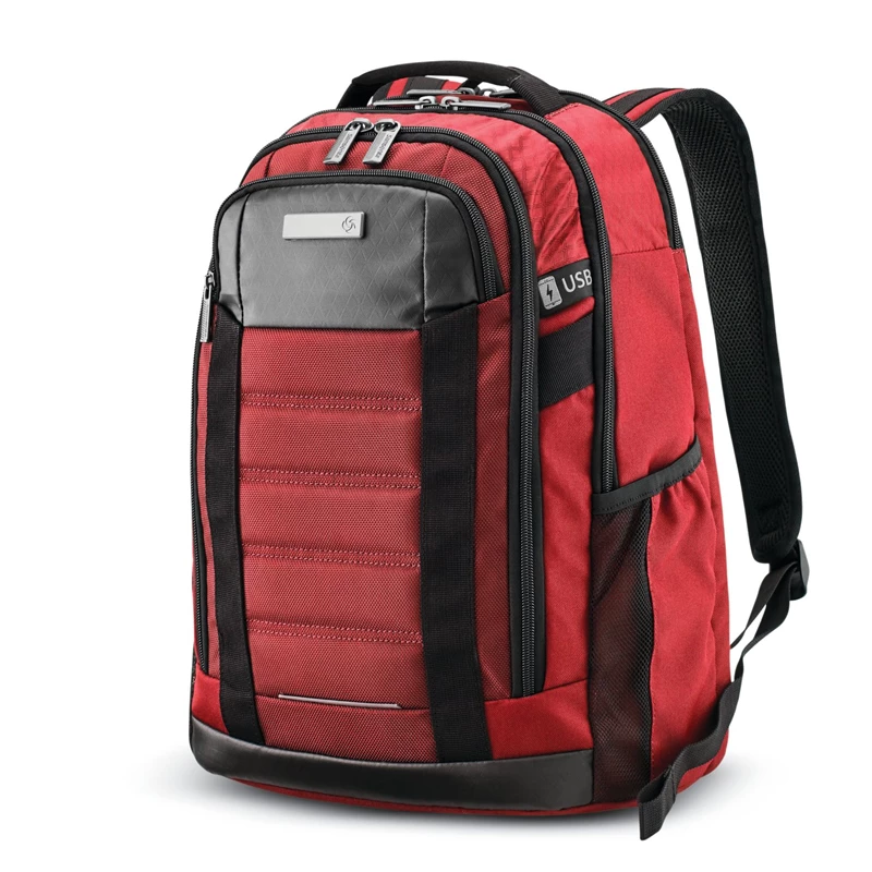 Classic Red Samsonite Carrier GSD Backpack Laptop Backpacks | 328071-ZFP