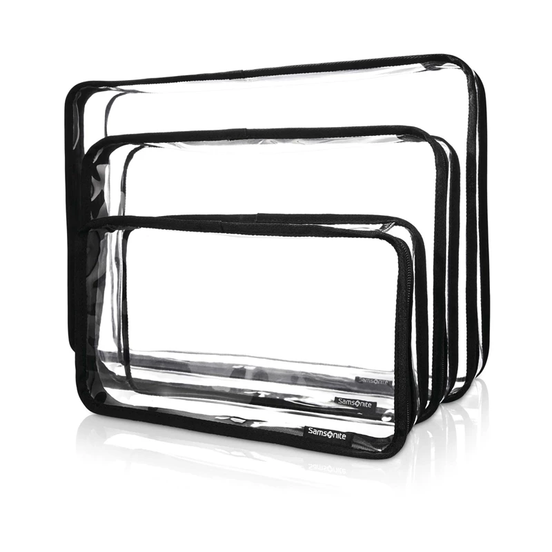 Clear Samsonite Go Clear 3PC Packing Cubes Packing Organization | 730961-MBV