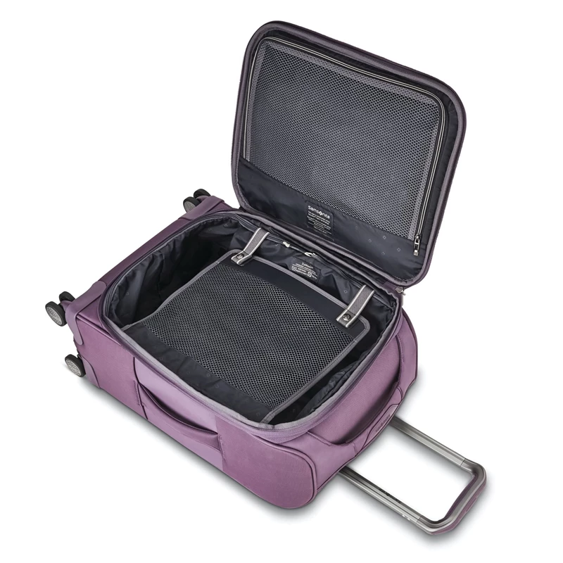 Dahlia Purple Samsonite Theorym 22 x 14 x 9 Spinner Softside Luggage | 437605-UCN