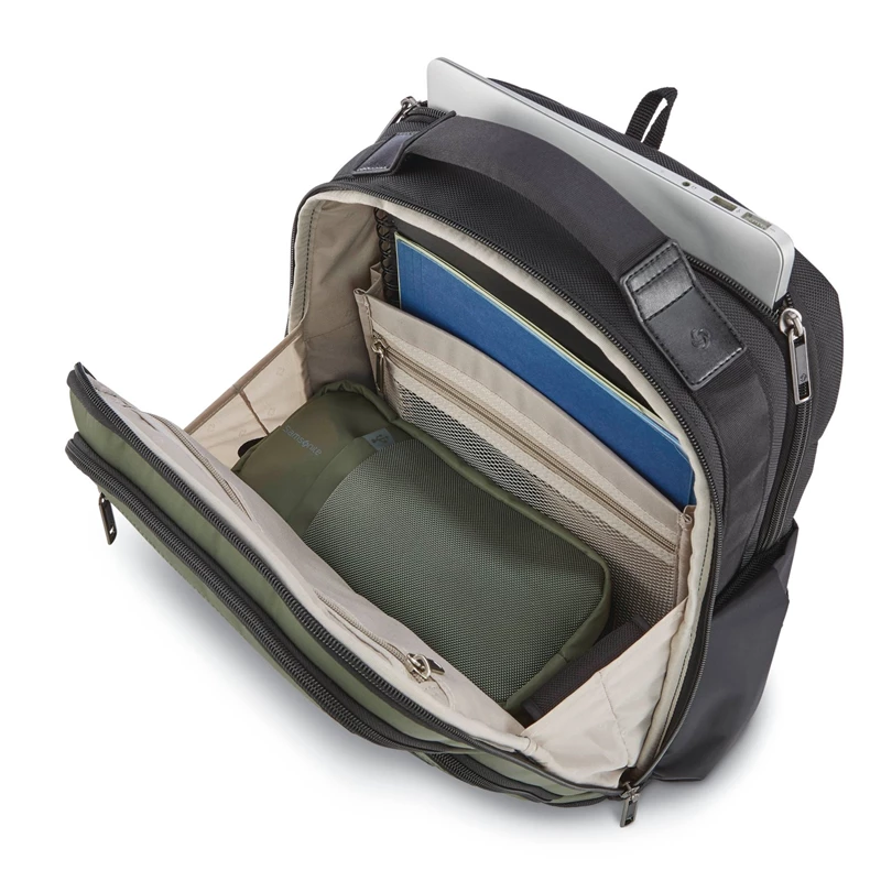 Forest Green/Gunmetal Samsonite NuRoad 14.1