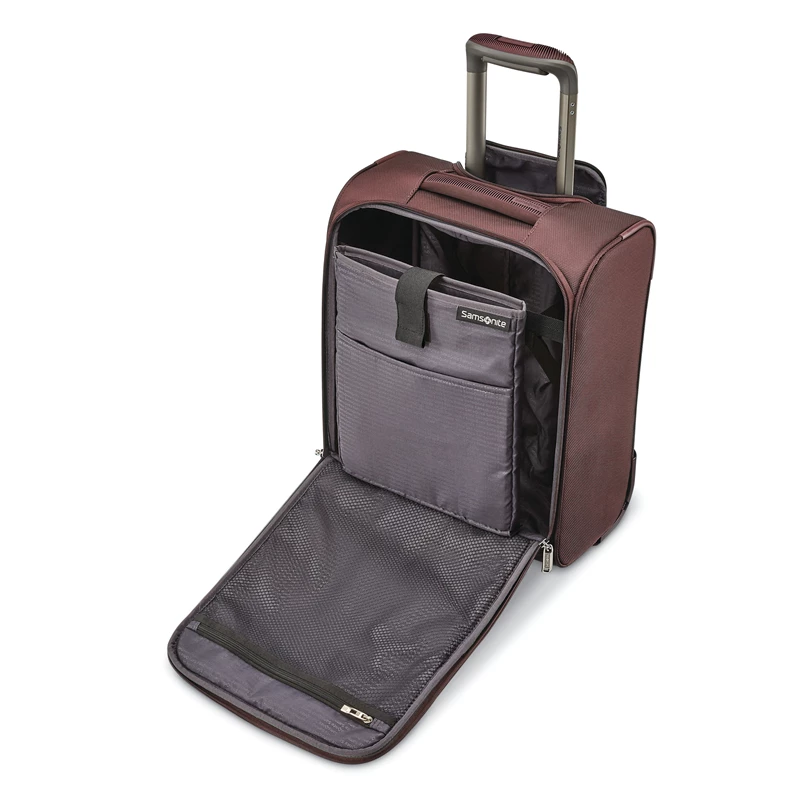 Grey Samsonite Insignis Underseater Wheeled Carry-On Underseat Luggage | 719052-KLE