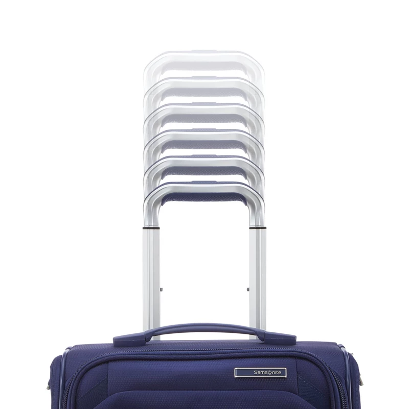 Iris Blue Samsonite Ascentra Wheeled Underseater Softside Luggage | 937425-ZQJ