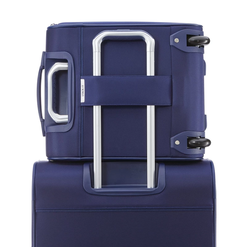 Iris Blue Samsonite Ascentra Wheeled Underseater Softside Luggage | 937425-ZQJ