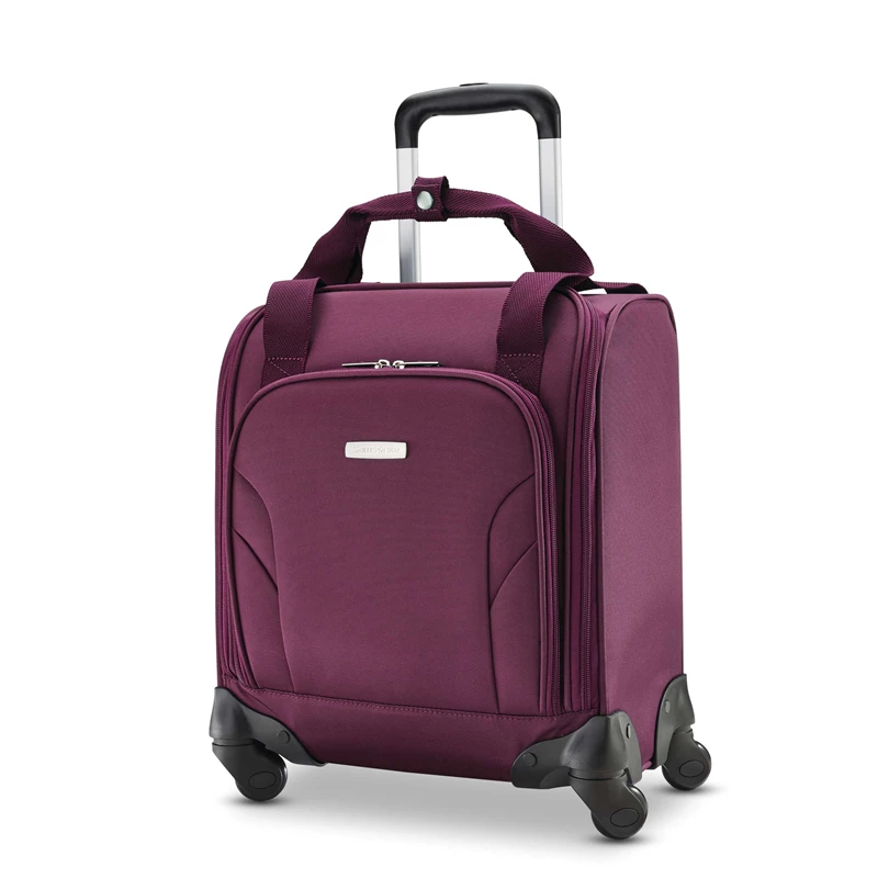 Light Beige / Grey Samsonite Spinner Underseater with USB Port Underseat Luggage | 734095-YKV