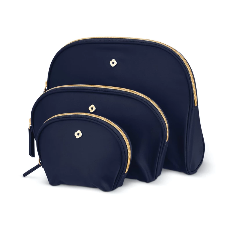 Navy Blue Samsonite Mobile Solution 3 Piece Travel Set Toiletry & Cosmetic Kits | 196758-ZQO