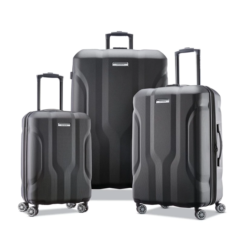 Onyx Black Samsonite Pivot 2 3 Piece Set Luggage Sets | 763540-SIL