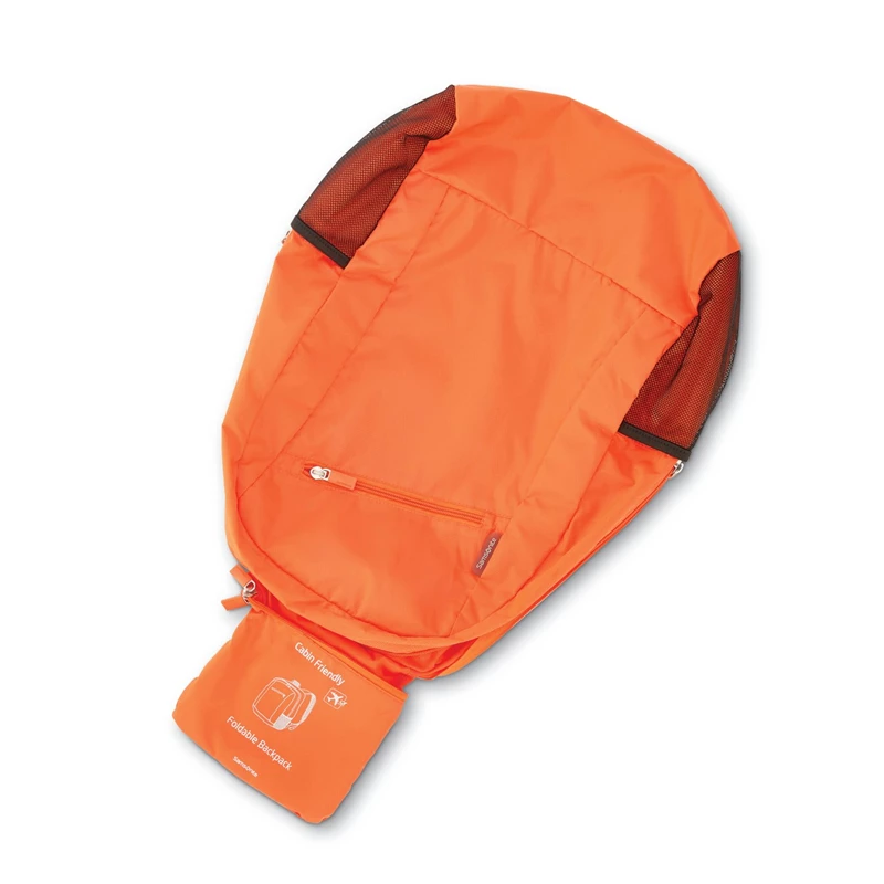 Orange Tiger Samsonite Foldaway Backpack Packing Organization | 619804-DFY