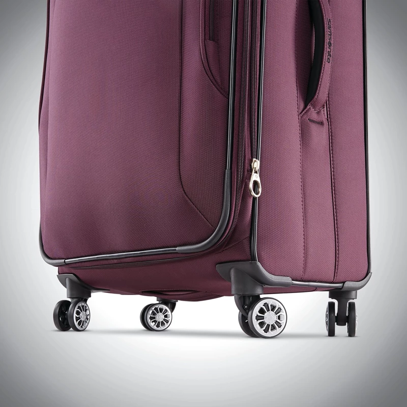 Plum Samsonite Ascella X Extra Large Spinner Checked Luggage | 248519-TJF