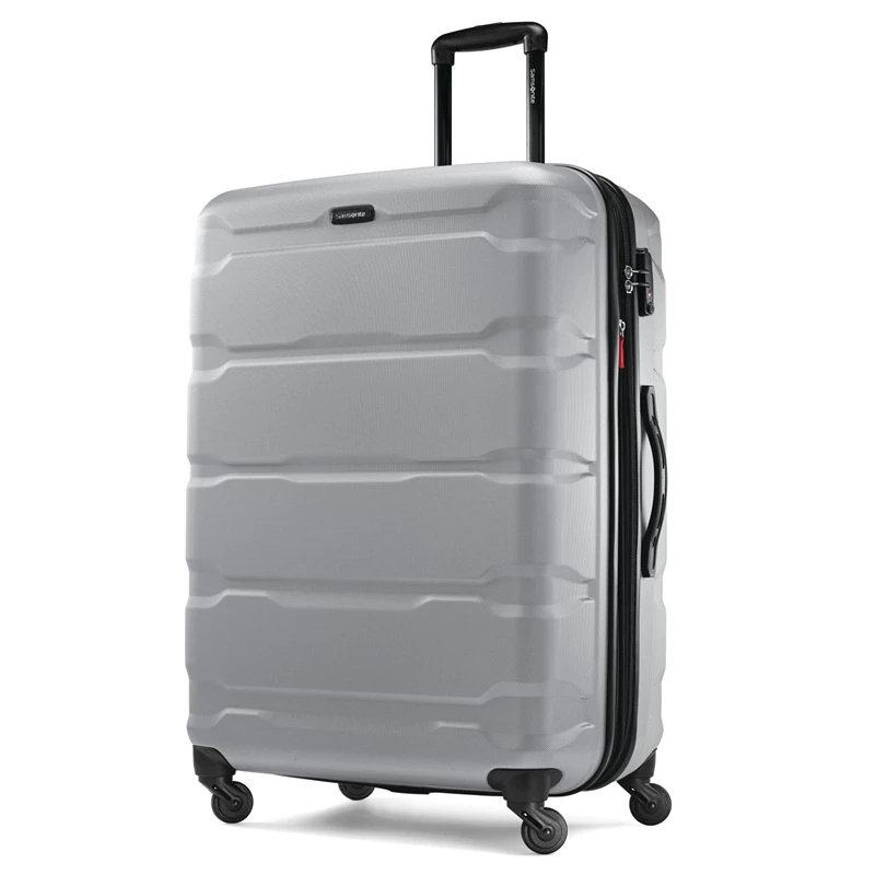 Silver Samsonite Omni PC 3 Piece Spinner Set Luggage Sets | 791038-WPB