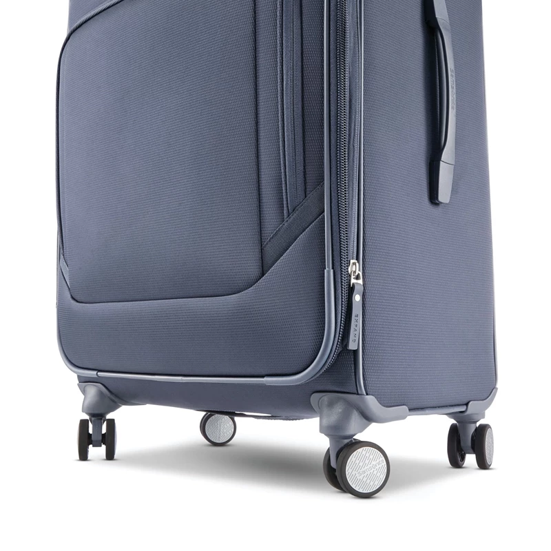 Slate Samsonite Ascentra Large Expandable Spinner Checked Luggage | 047382-YMP