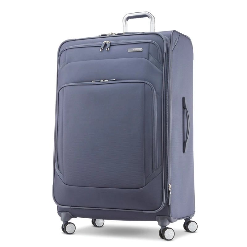 Slate Samsonite Ascentra Large Expandable Spinner Checked Luggage | 047382-YMP