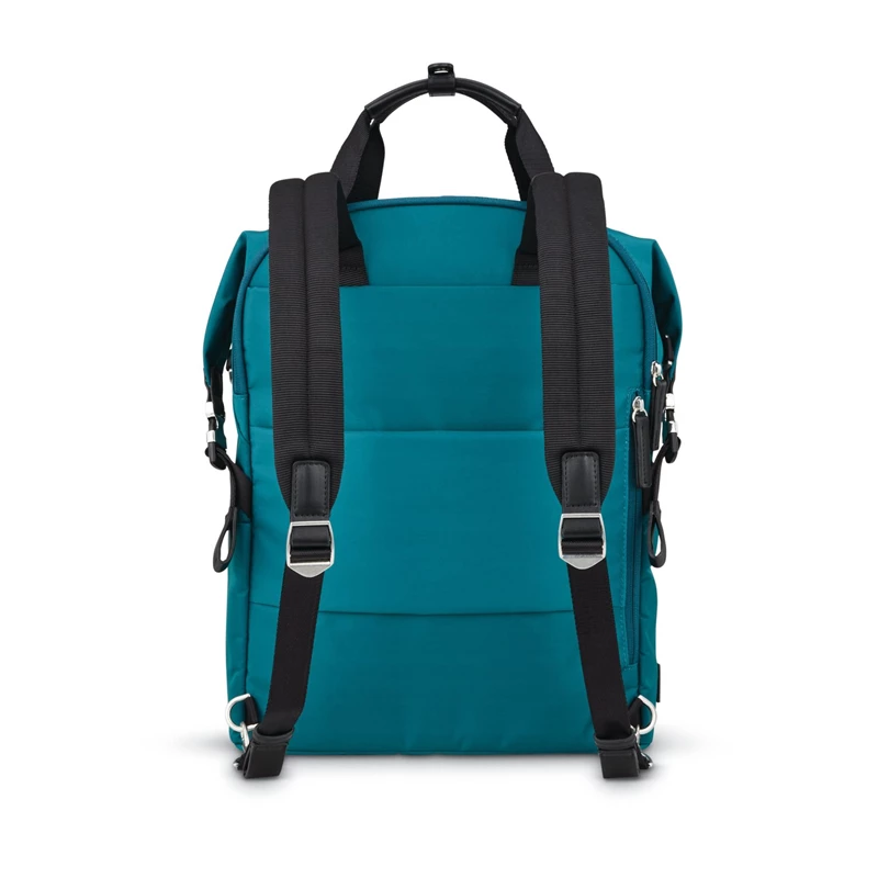 Teal/Black Glitter Glow Samsonite Samsonite & Sarah Jessica Parker: The Carried Away Convertible Laptop Backpacks | 175608-HSY