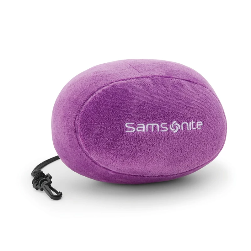 Ultraviolet Samsonite Memory Foam Pillow w/Pouch Travel Comfort | 685014-LPU