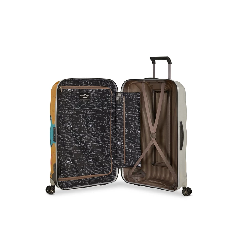 Untitled Skull Samsonite C-Lite Large Spinner Checked Luggage | 849135-LEK